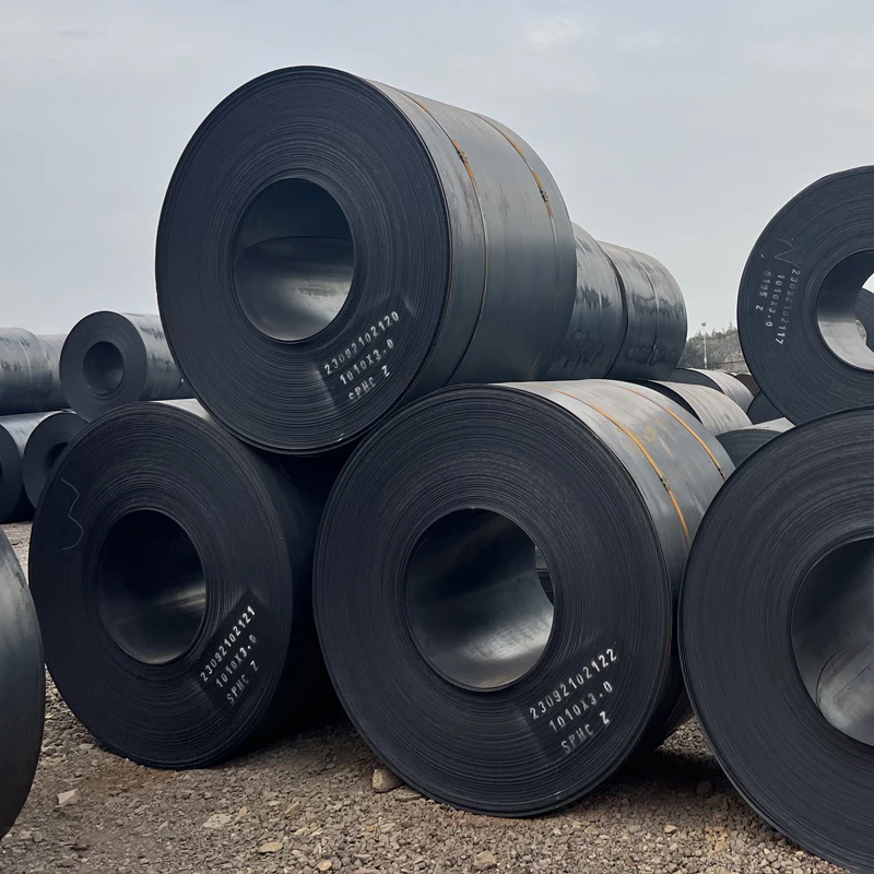 ST37 Hot Rolled Carbon Steel Coil black surface treated carbon steel coil