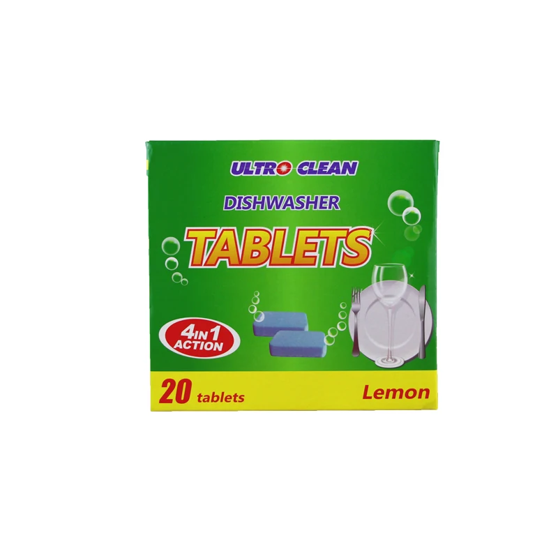 
Strong sterilization Powerful decontamination Fast action Different scents Cleaning Dishwasher Tablets 
