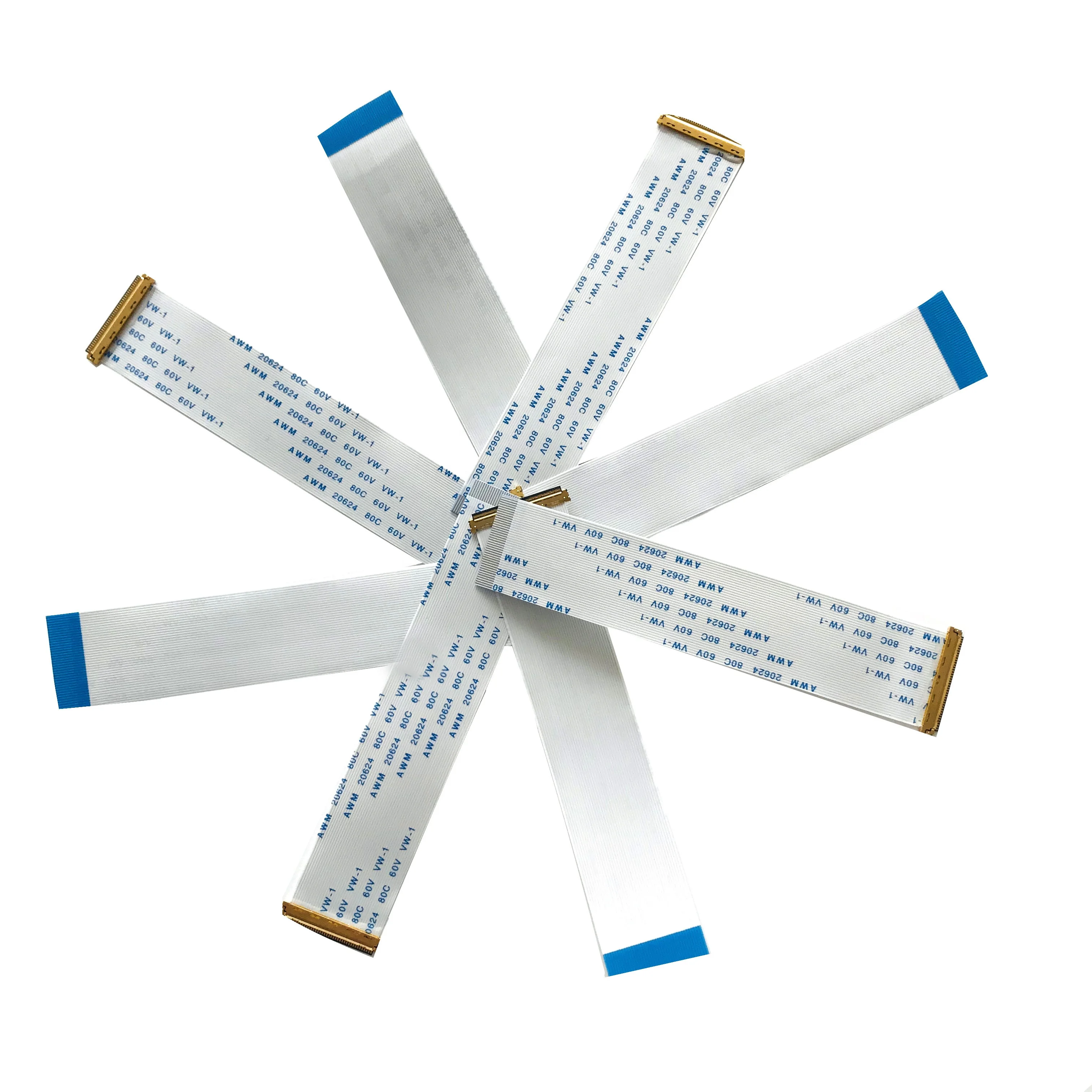 16 Pin Flexible Flat Cable B Type Awm 20624 80c 60V vw-1 FFC Cable