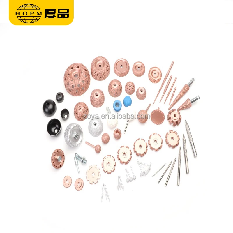 Diameter 45MM Spherical Grinding Tool White Fused Alumina Grinding Wheel Tyre Repair Tool for Pneumatic Grinder