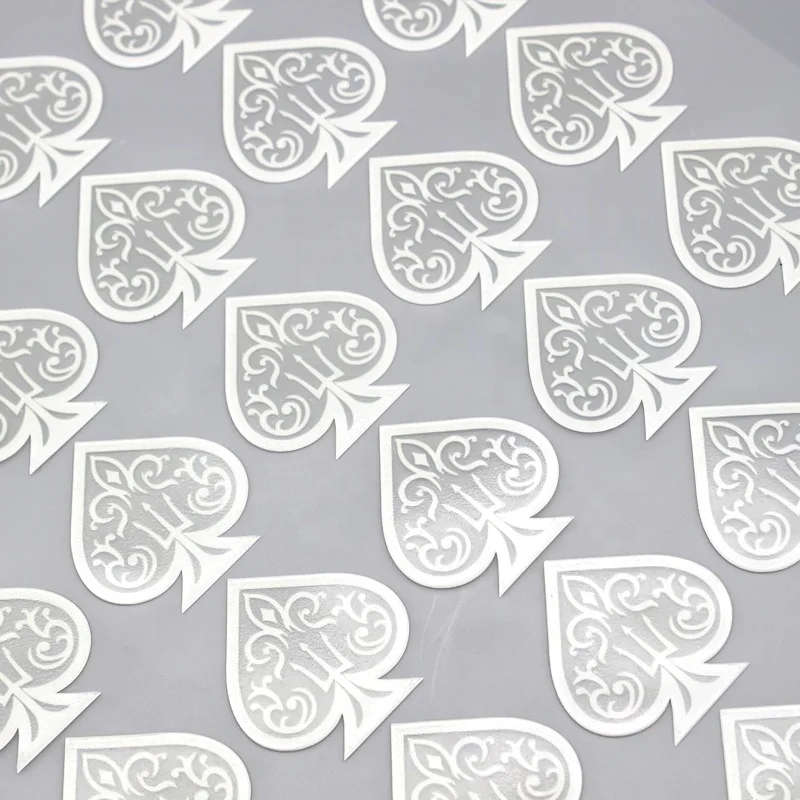 Custom Logo Printed 3D Transparent PVC Transfer UV Sticker Waterproof Adhesive with Acrylic Hot Melt 1mm Thickness