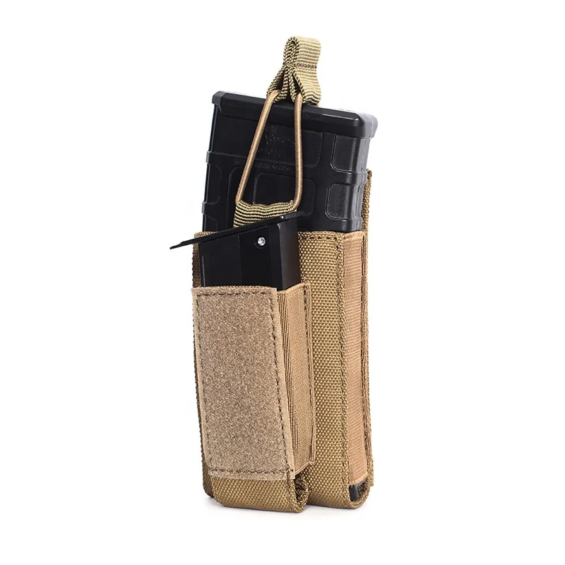 Tactical 5.56 Double Magazine Pouch 9 mm Molle Waist Belt  Modular  Mag Pouch