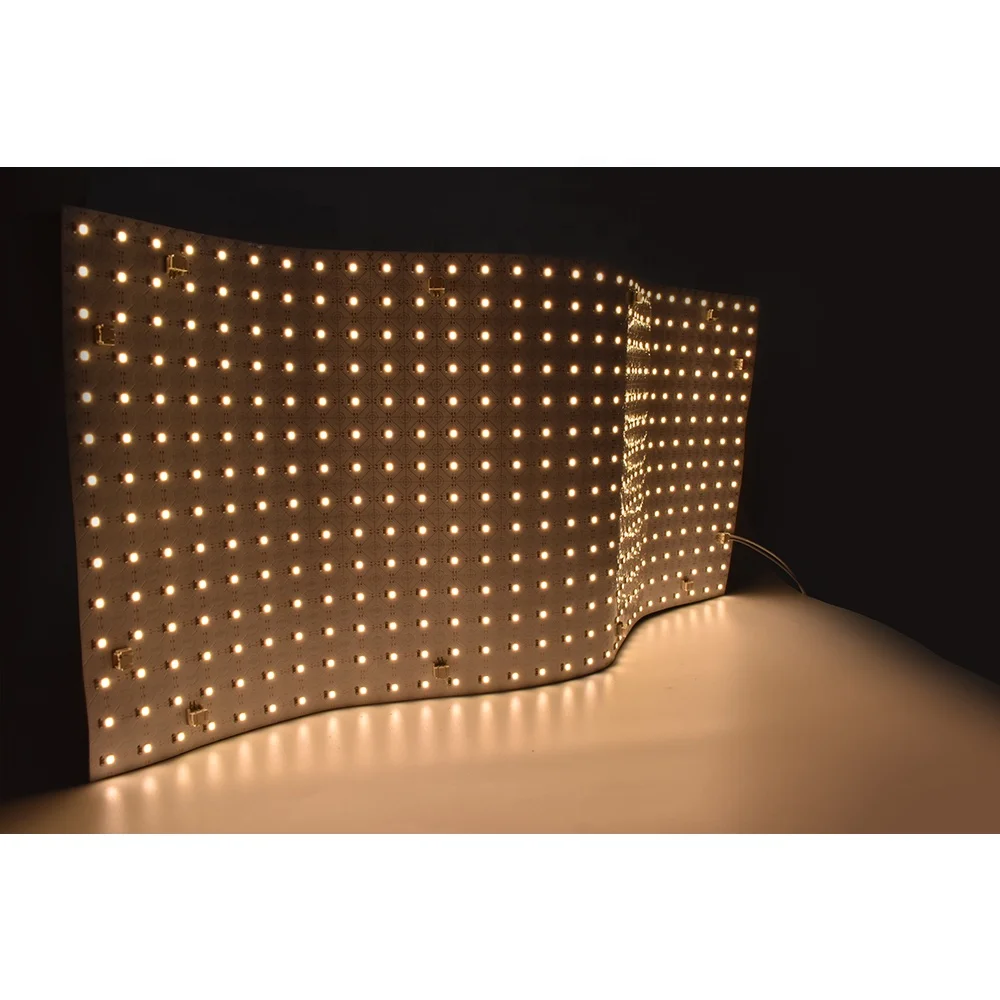 Paper Thin 420 LEDs 35W  CRI80 /90 /95  Flexible Led Sheet Light For Decoration back lit Lighting