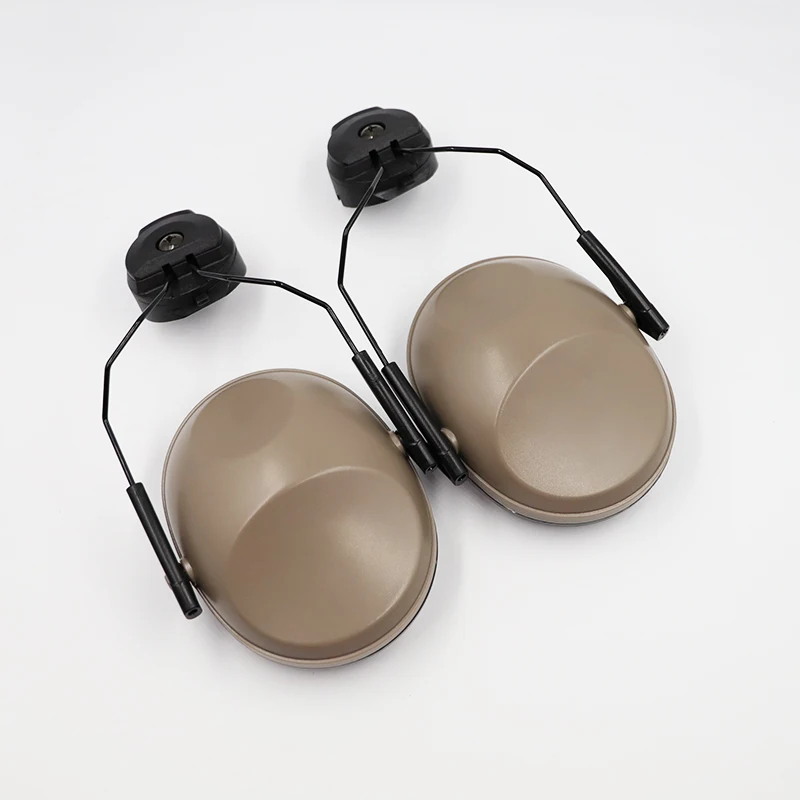 Customize Noise cancelling tactical headset safety ear muffS hearing protection for hunting helmets mounted ear defenders