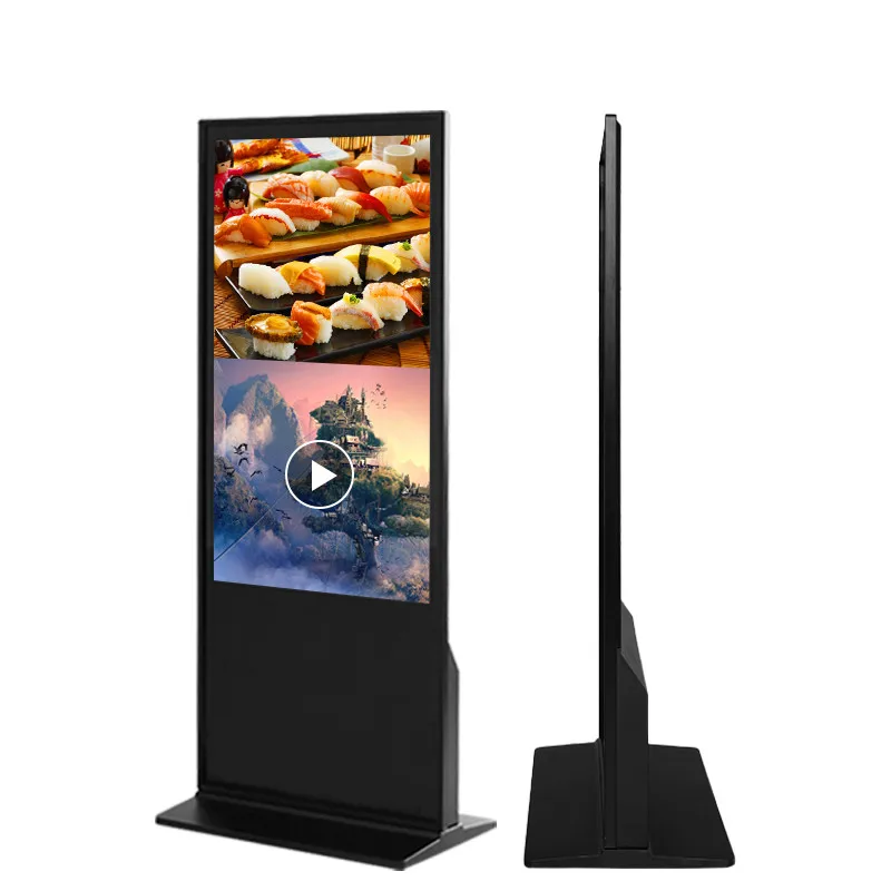 Custom Prices 60 Inch Led Kiosk Floor Standing Lcd Digital Signage Outdoor Display Monitor Advertising Machine