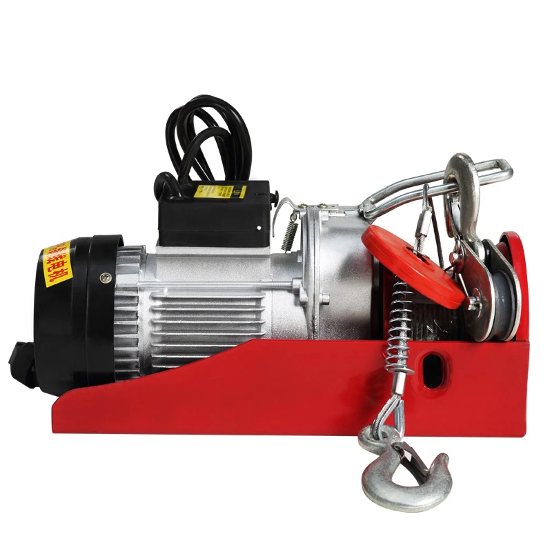 Дешевый маленький беспроводной мини-цепной электрический подъемник с дистанционным управлением 12 в 110 220