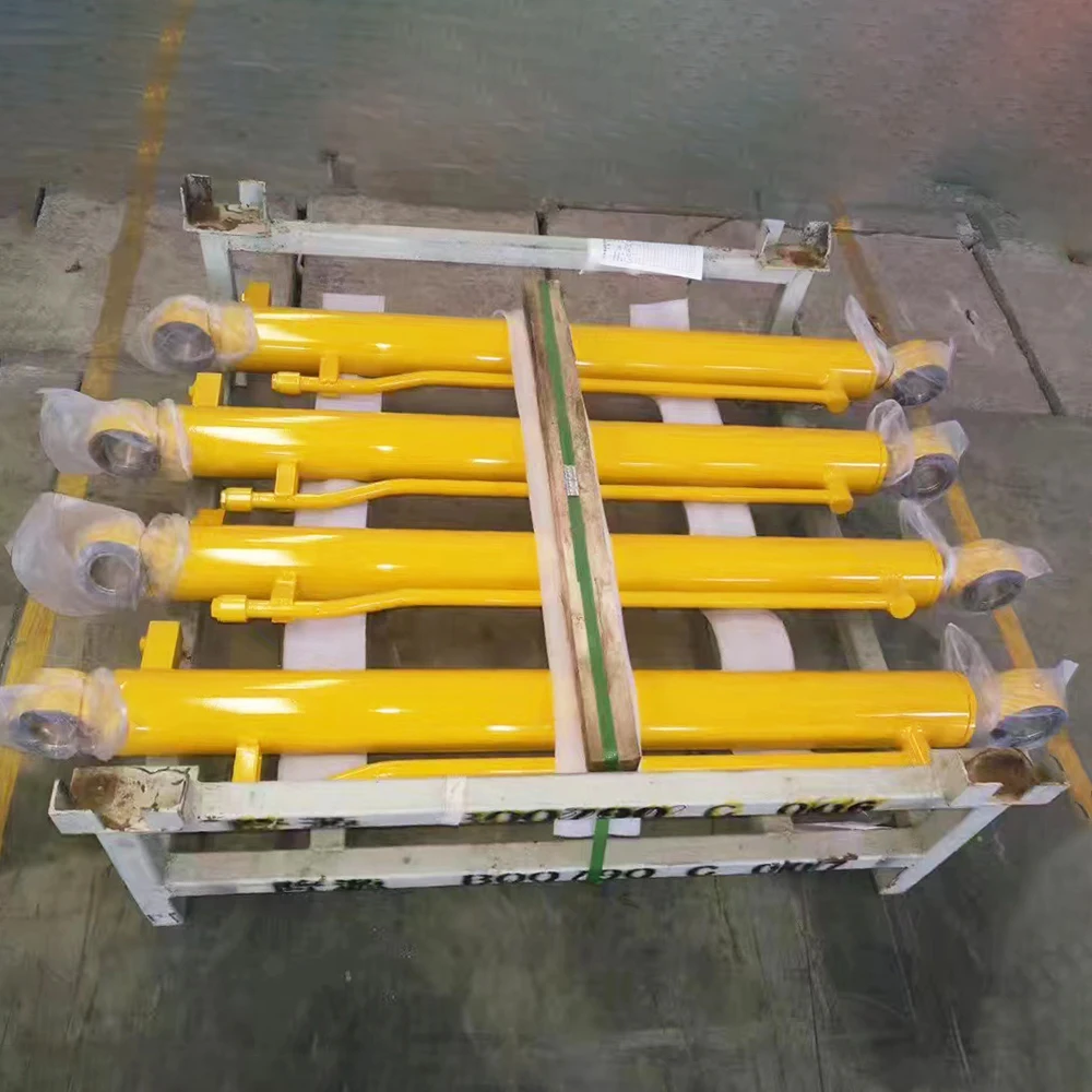 Double-Acting Hydraulic Oil Cylinder Assy for Excavator Arm Bucket Other Construction Machinery Parts