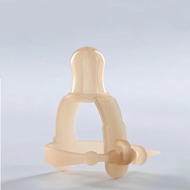 Оптовая продажа безопасный материал детская перчатка для прорезывателя зубов мягкая силиконовая игрушка одежда большого пальца