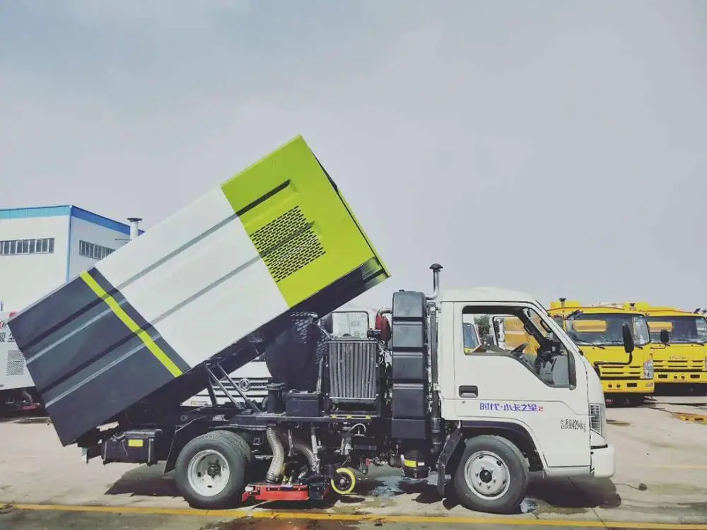 Price of foton 2.5cbm road sweeper truck