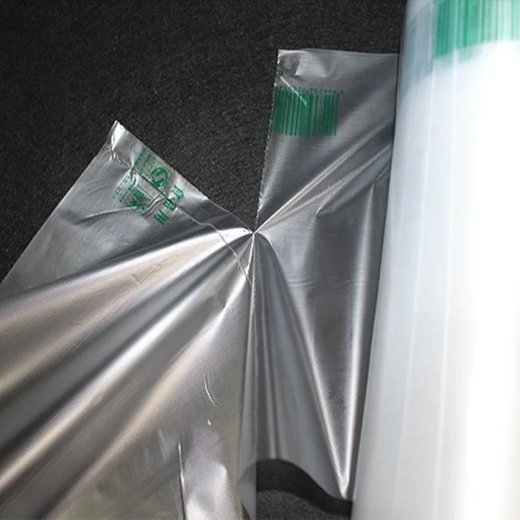 transparent poly HDPE  plastic food grade perforated   bags on roll  for supermarket vegetables fruit packing