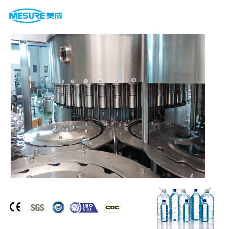 Factory Price Turnkey Full Automatic Monoblock Drinking Water Filling Machinery