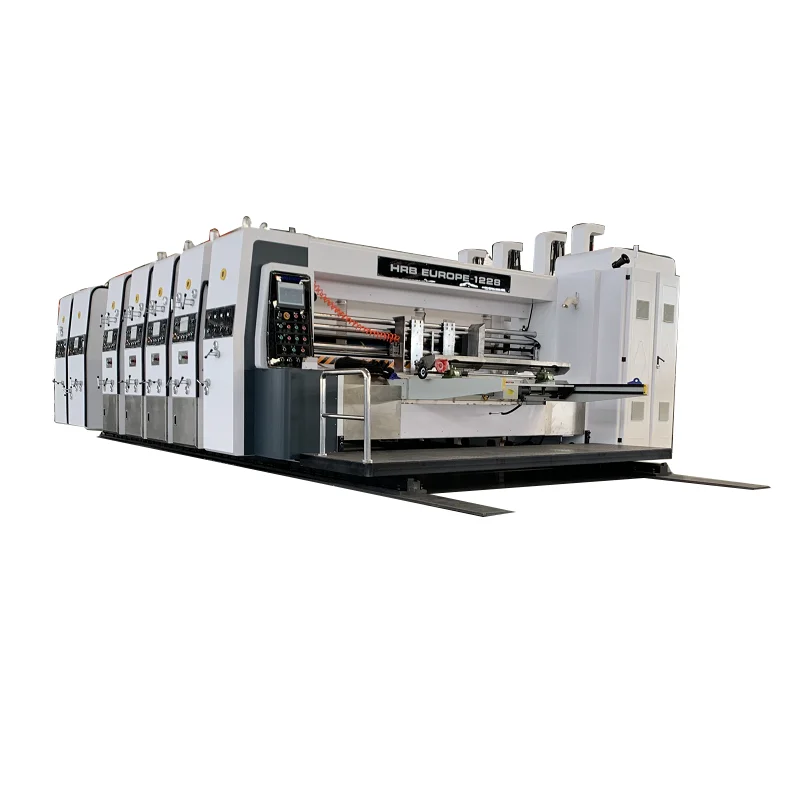 100% Protect factory price corrugated carton high speed printing die cutting slotting machine