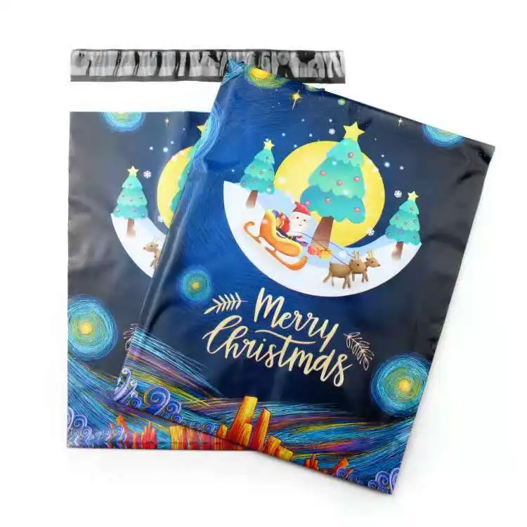 cheap blue boho branded poly mailers butterfly cactus christmas poly mailer wholesale colored poly mailer bags