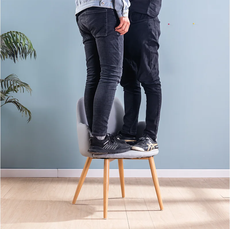 
high lightly living lounge leisure room duty leather industrial stackable kitchen lightweight diningchair 