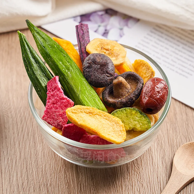 12 types of crispy ready to eat mixed vegetable snacks for children and pregnant women fruit vegetable snacks