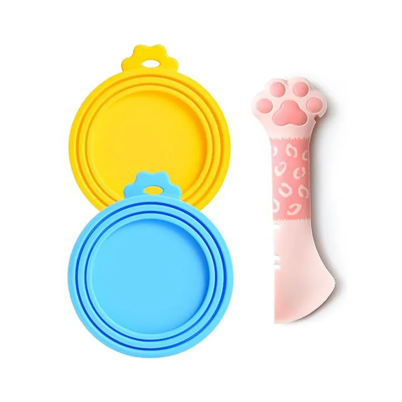 Pet Cat Can Spoon Cat Paw Shaped Can Opener Wet Food Paw Spoon Stirring shovel Can Opener Cute Cat Supplies