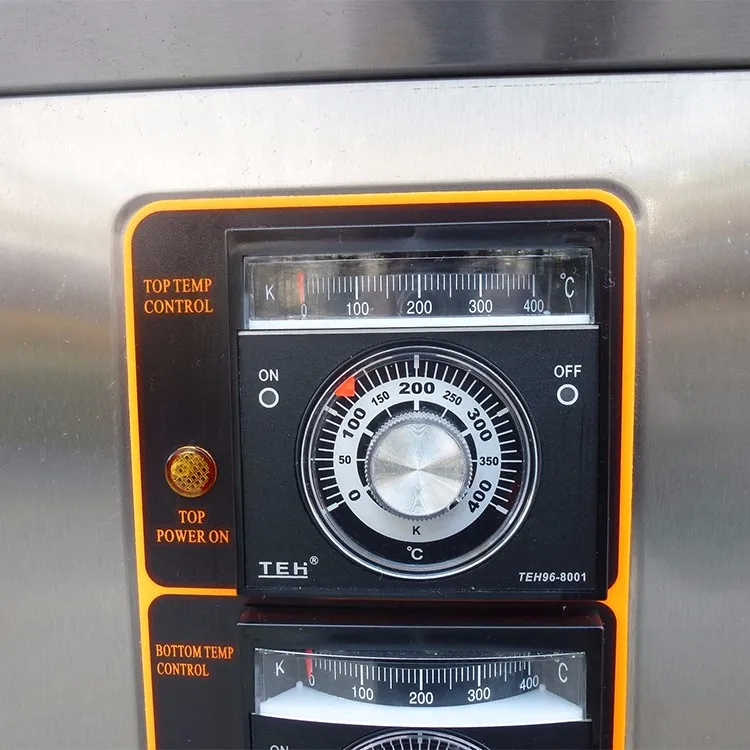 Commercial Industrial E26B Electric Cake Baking Oven Machine with 2 layer 6 trays kitchen equipment pizza bakery baking oven