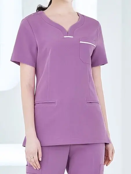 Top quality scrub suits for doctors and nurse super comfortable nursing suit medical scrub set