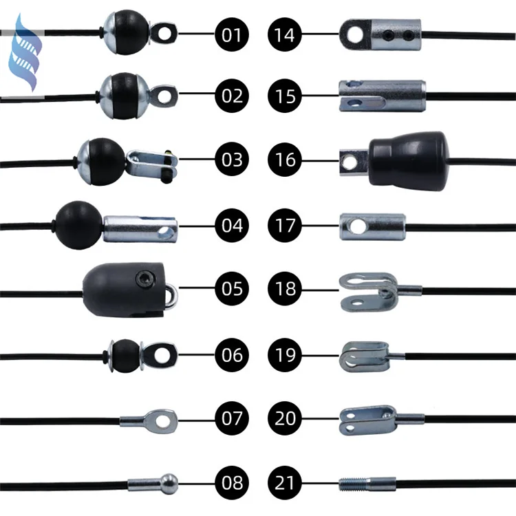 Black color PU Coated Galvanized Steel Wire Rope Cable 7*19-3.18-5.0mm