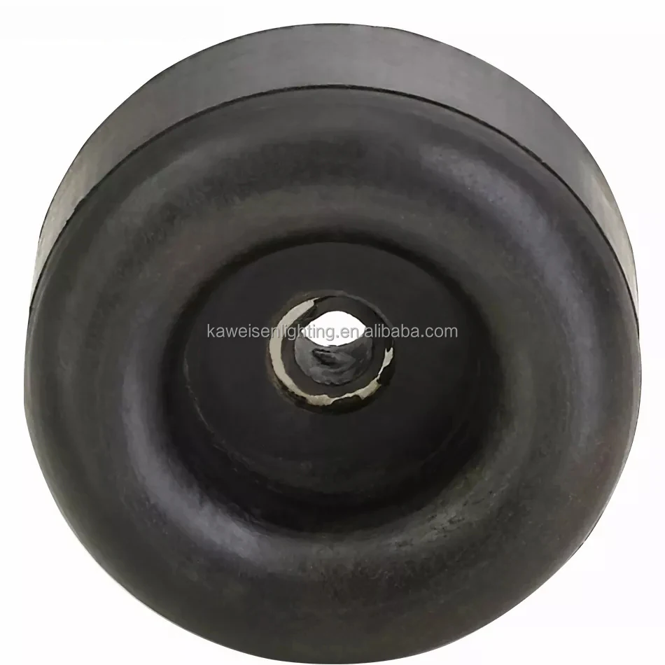 Bumper shock-absorbing non-slip height 26mm black round rubber feet pads for audio & Video equipment Rubber Leg Covers