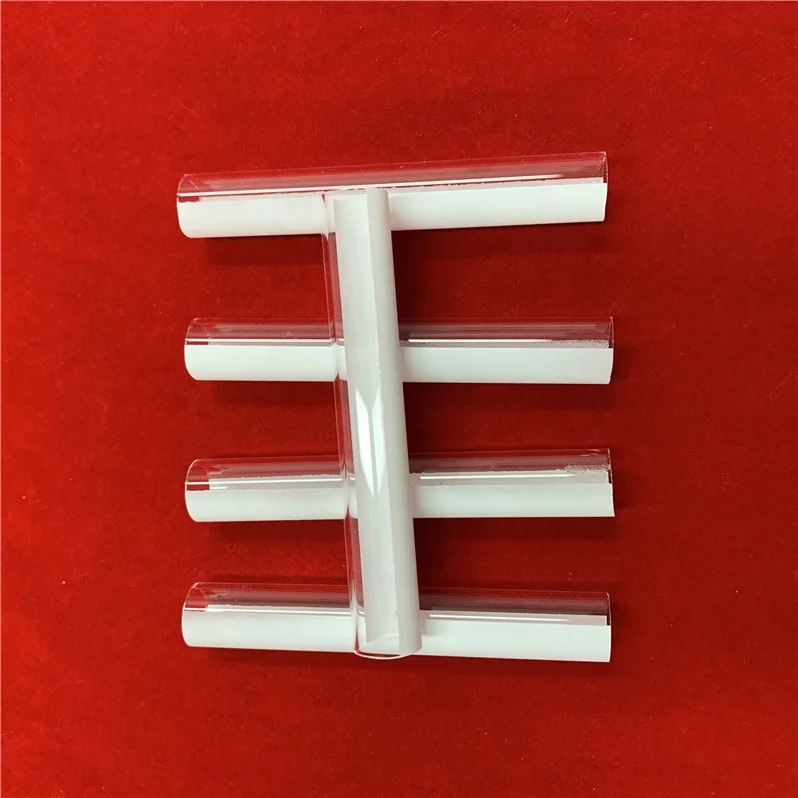 customized high temperature  resistance round quartz glass rod