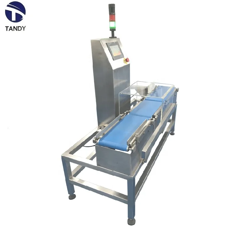 High accuracy online biscuit packages checking weight machine weight sorting checker machine