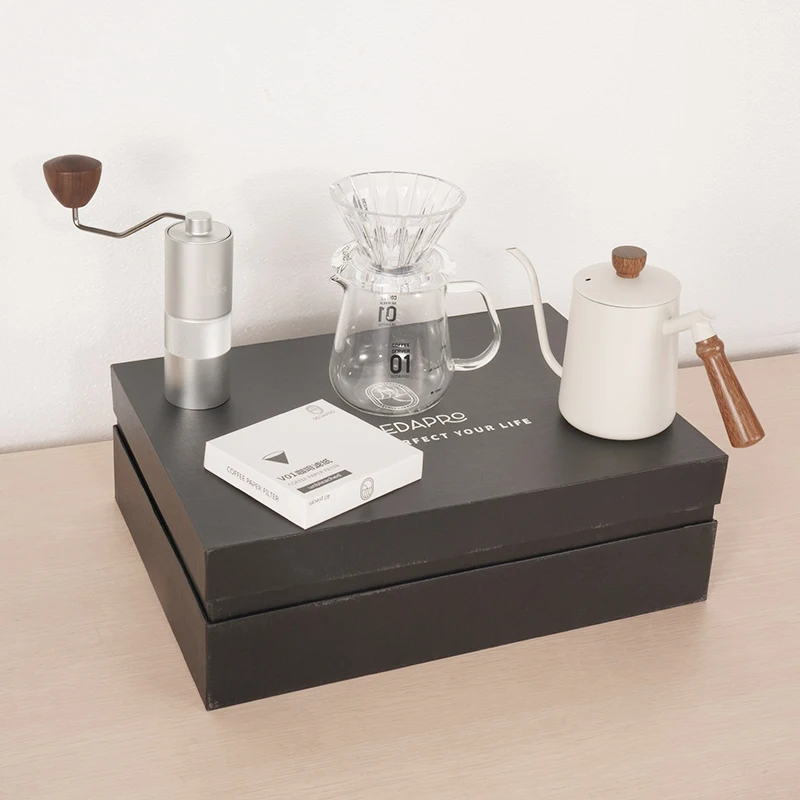 New year Christmas View larger image Add to Compare  Share Saudi Arabia Style V-60 Coffee Travel Bag Gift Box Set Grinder Pot Ke