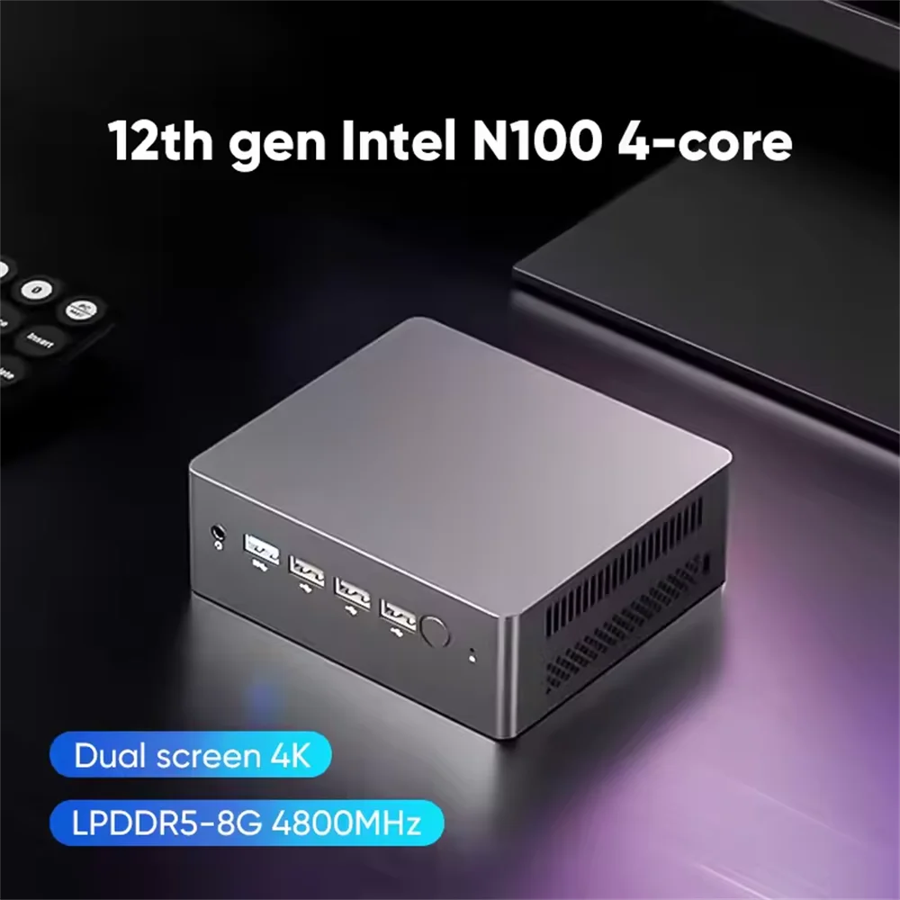 N100/N200/N305 Mini Pc Win 11 Ssd Desktop Gaming micro Computer desktops
