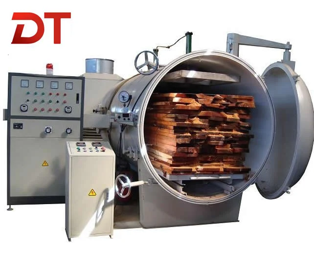 HF vacuum drying kiln for all kinds of wood
