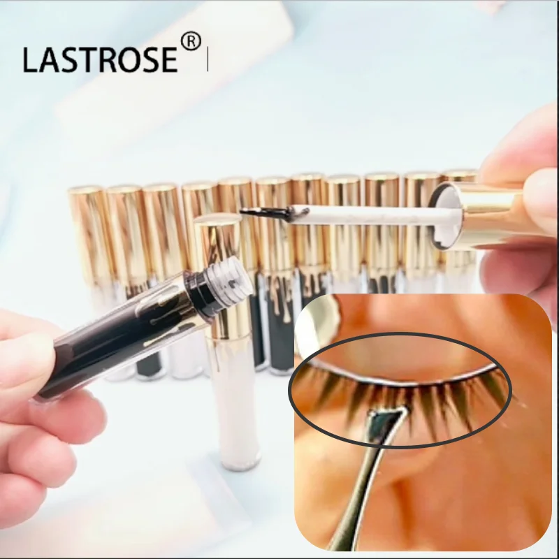 Hot selling private label 3sec individual lash  glue adhesive eyelashes glue waterproof Long lasting eyelash glue  For Eyelashes