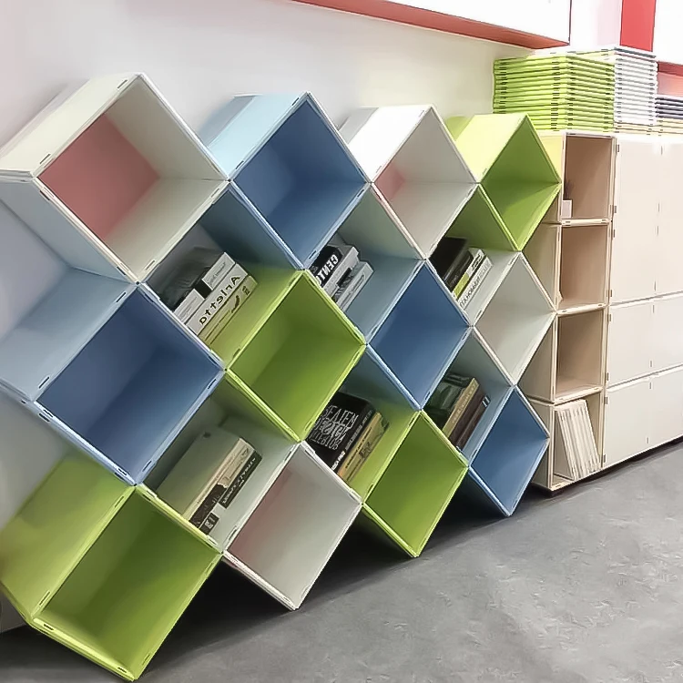 Modern DIY furniture plastic locker cabinet for school classroom Modular diy furniture plastic storage cube storage cabinet