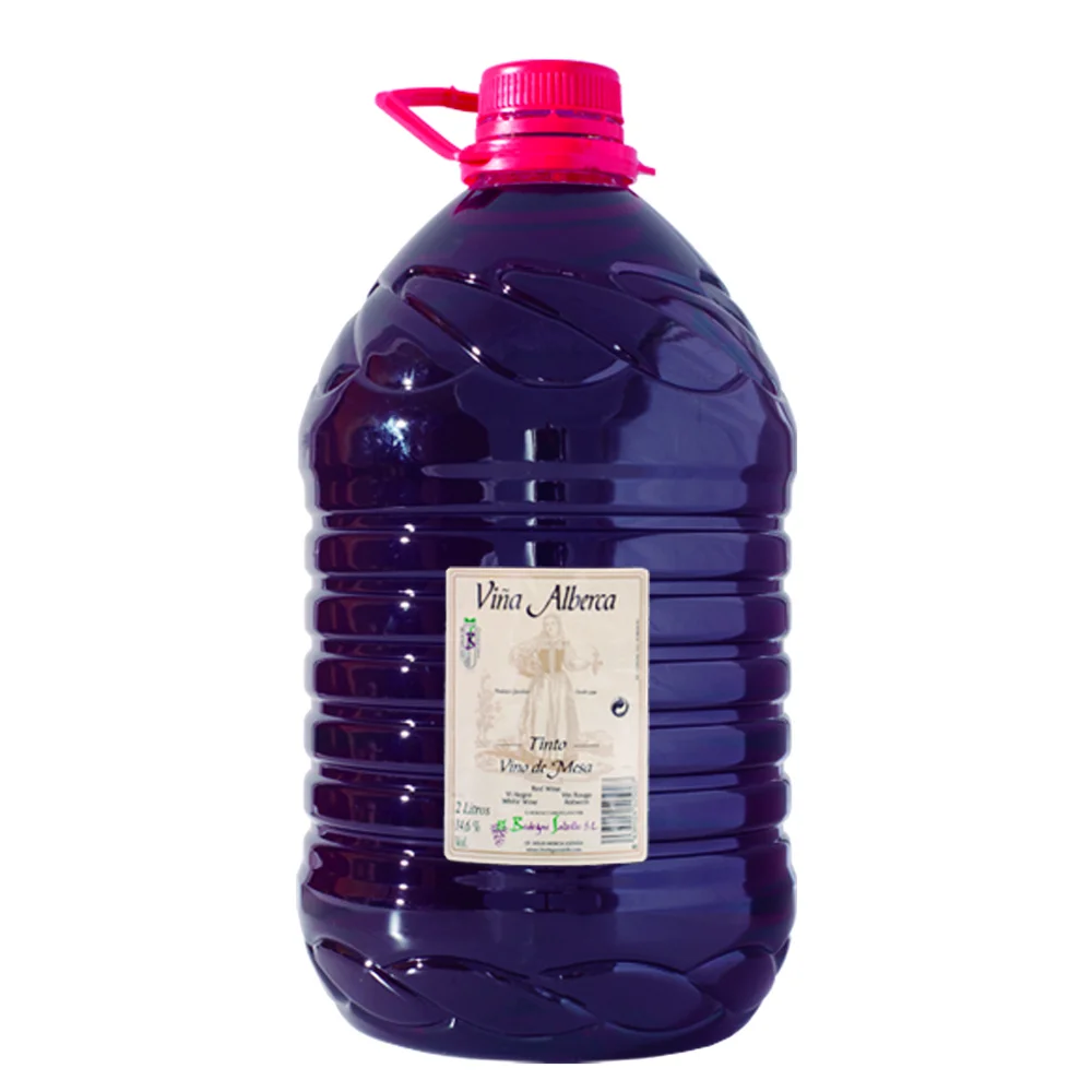 Vino Tinto Table Wine 14.6 Percent Alcohol Content Monastrell Grape Pet Bottle 5L Premium Dry Taste Red Wine Drink Spain