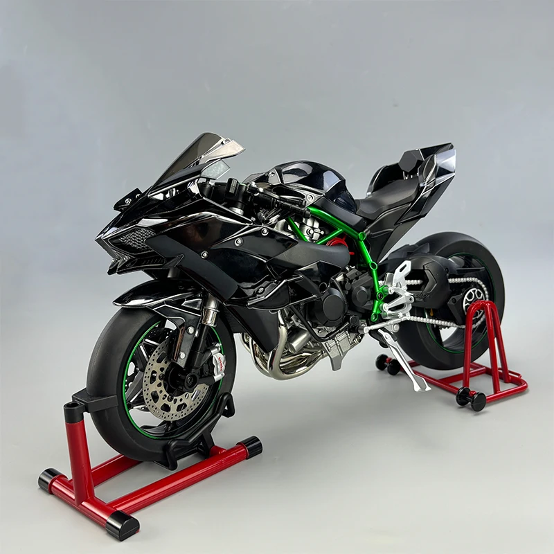 Advance sale 1:6 high quality Kawasaki H2 motorcycle alloy model smoke High speed Exquisite collection display gift collection