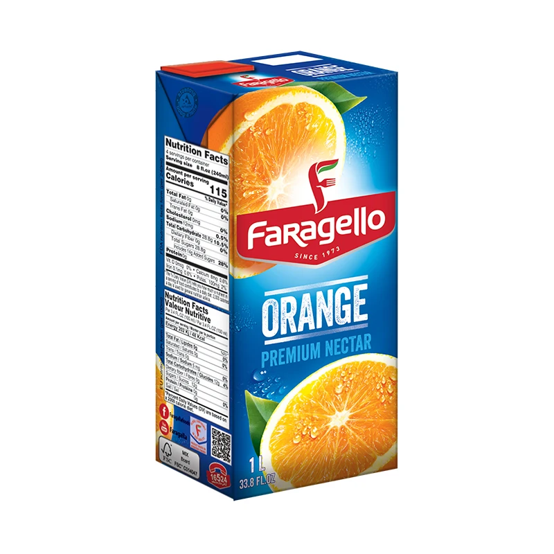 Самый популярный оптовый бренд Faragello 1 л стеклянный Банановый сок высококачественный фруктовый концентрат тропического фруктового сока