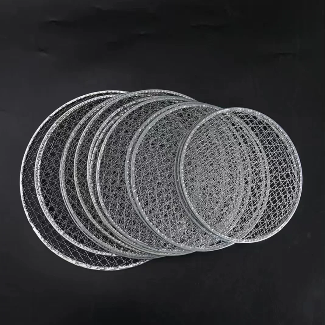 manufacture custom made food grade level round galvanized BBQ barbecue wire mesh net sheet for outdoor grill