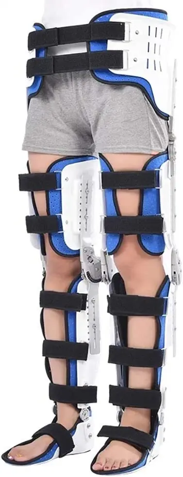 Hongan good price Durable Hip Knee Ankle Foot Orthosis Braces Thigh Knee Leg Ankle Fixed Limb Strap Joint Support Stabilizer