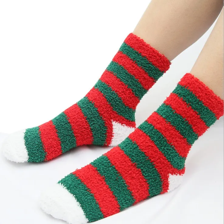 New Design Thermal Socks Women Hot Sale Christmas Fuzzy Socks