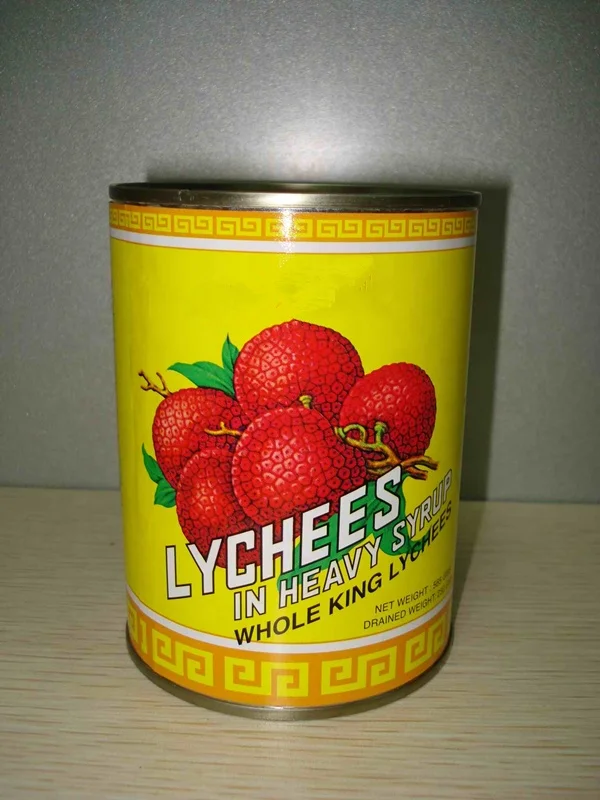 
Canned lychee in syrup 