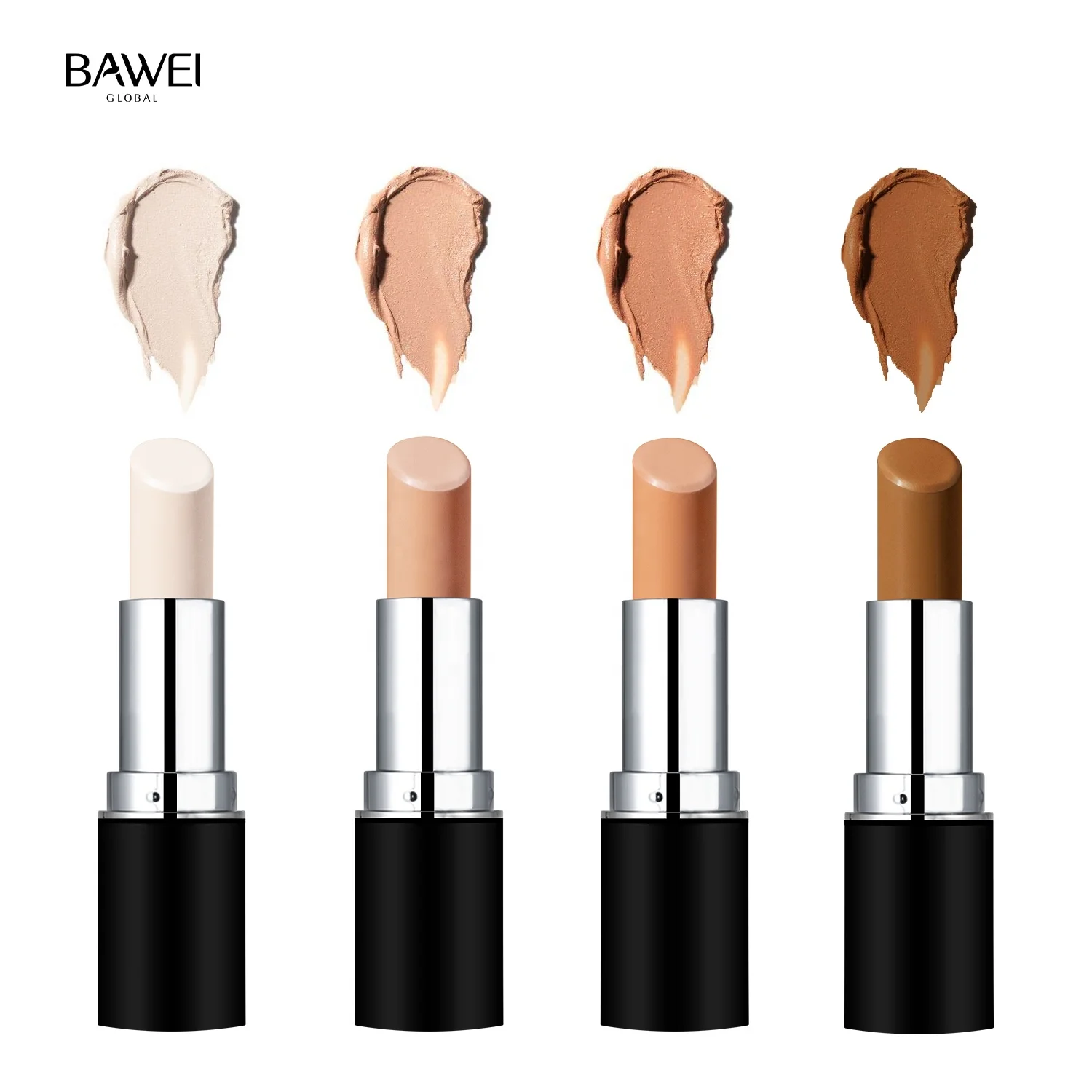 Private Label Makeup Facial Contour Stick High Definition Smoothing Nourishing Concealer Stick For Black Skin