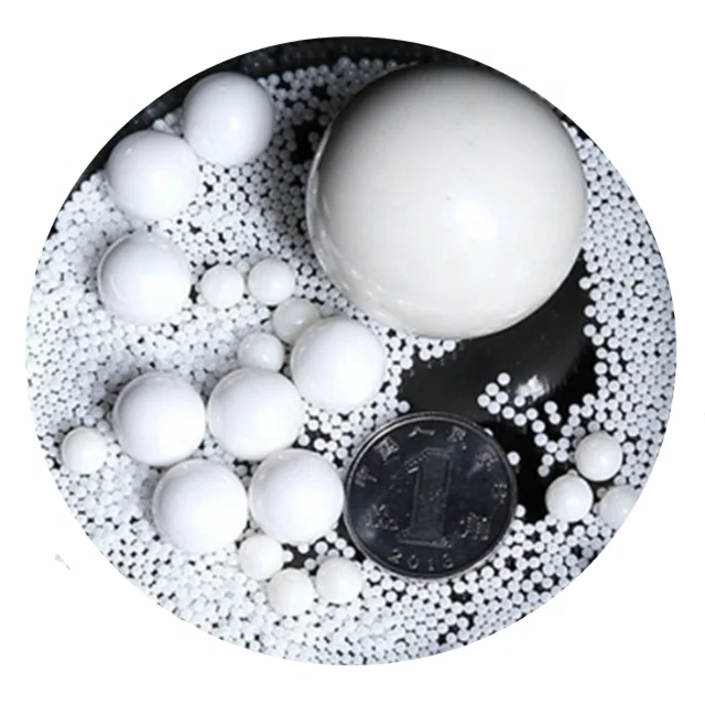 Zirconia beads for grinding lithium silicon oxide powder 0.1-0.2mm  0.2-0.3mm  0.3-0.4mm