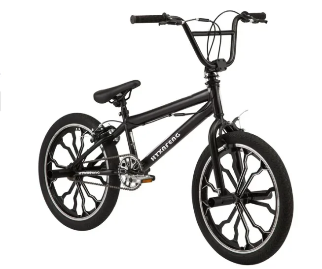 Custom hot sellinging black color  bmx chromoly bike bicycle bicicleta bmx bike 20 inch freestyle bicycleBmx