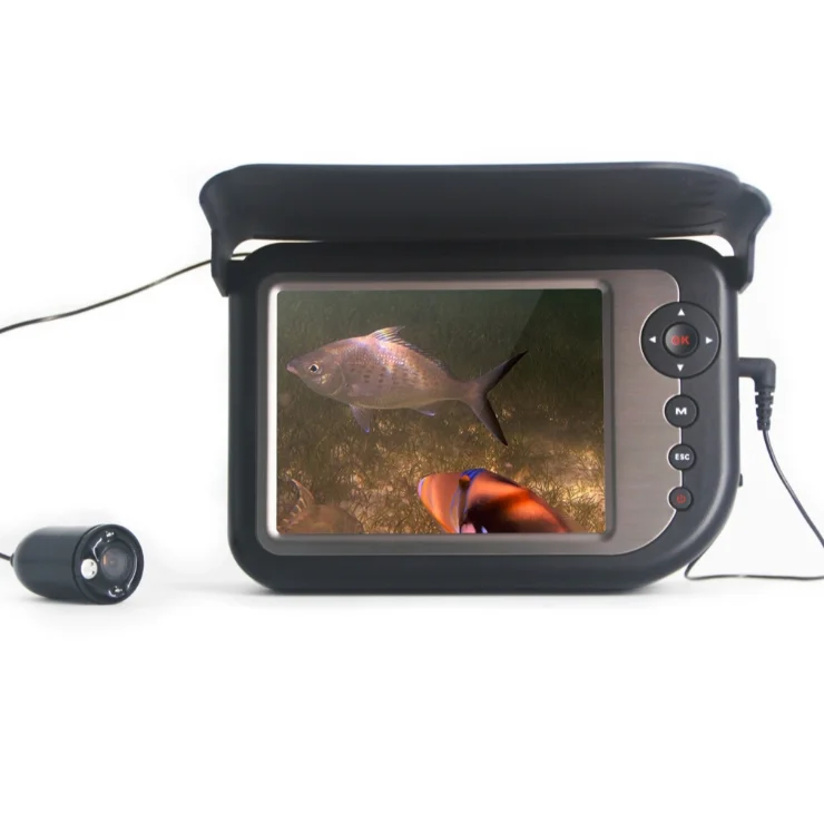 50M 5inch Visual LCD display advanced sonar detecting fish finder wireless