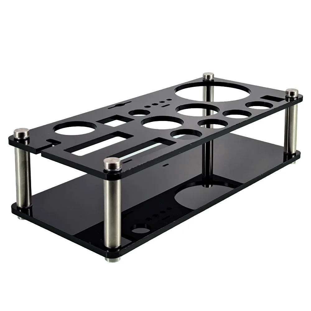 High Quality 304 Stainless Steel Bar Tools Bartender Kit Wine Accessory Luxury New Ice Acrylic Cocktail Shaker 23-pieces Set