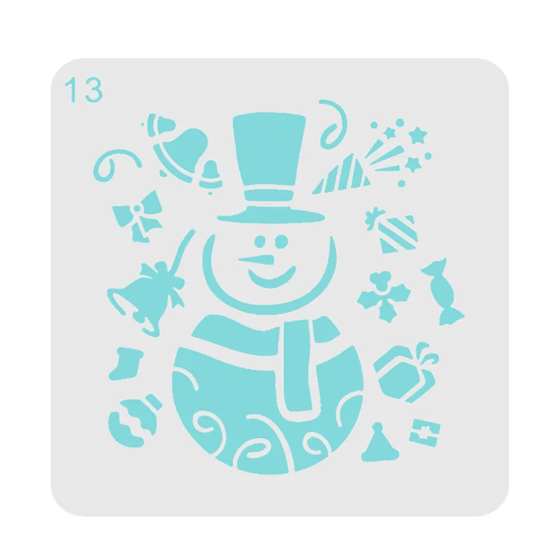 Template Designs Drawing Flower Mandala Stencil Notebook Stencil Art Set