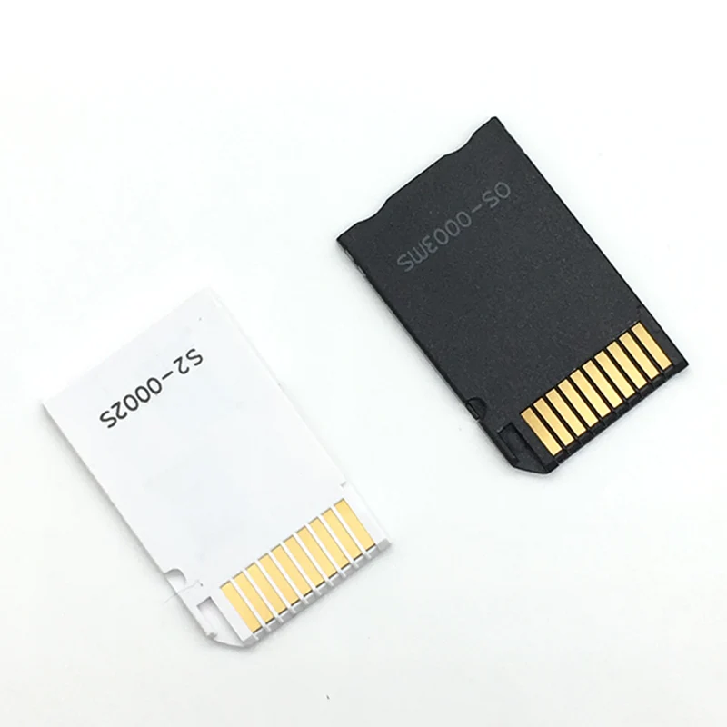 Micro SD SDHC TF to Memory Stick MS Pro Duo PSP Adapter Converter Card Dual 2 Slot For PSP 1000 2000 3000