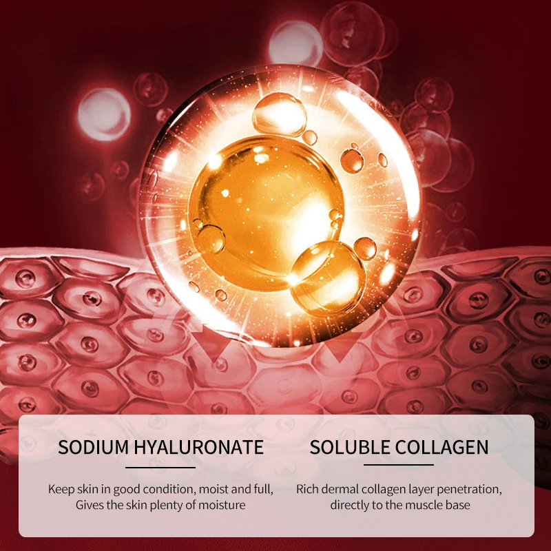 Private Label Facial Skin Care Product Brighten Capsule Corrector Firming Antioxidants Anti Aging Facial Essence Serum Capsules