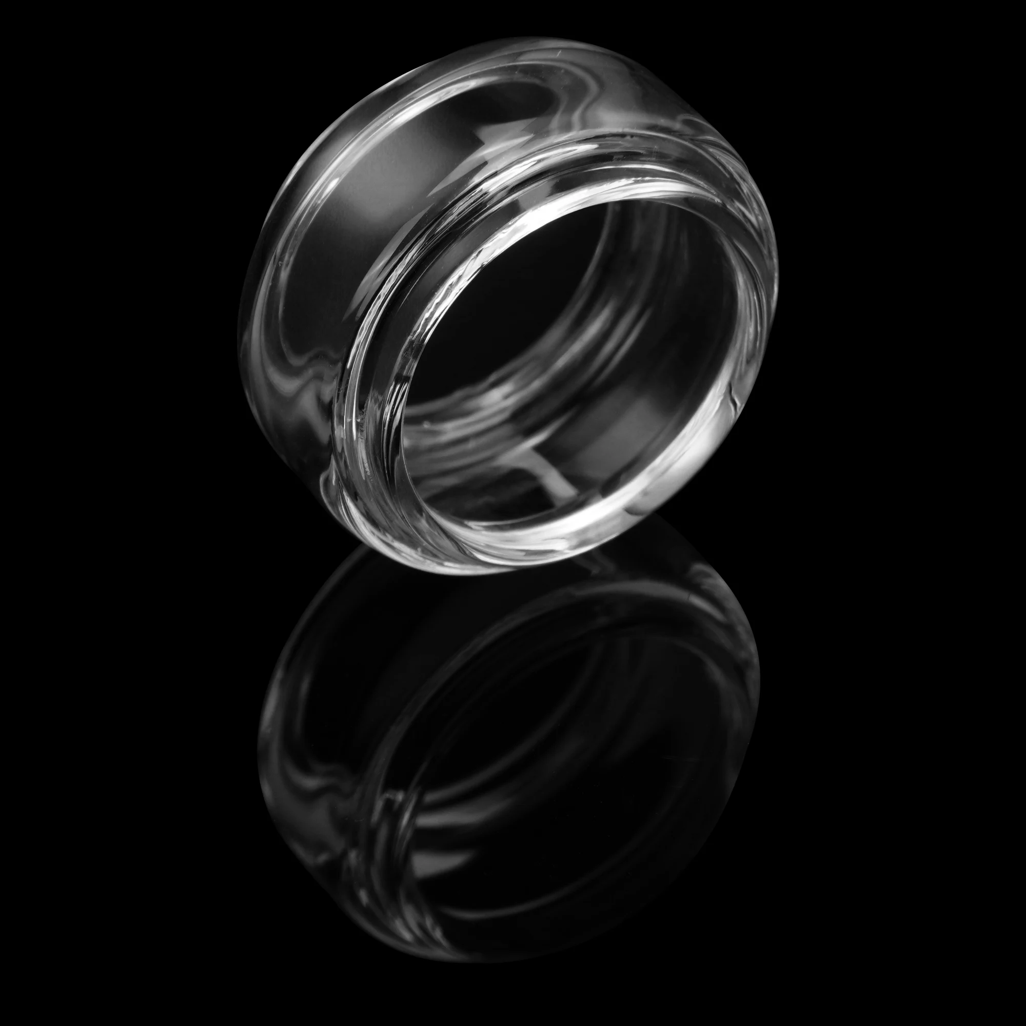 
Hot Selling Good Quality Portable E-cigarette Storage Glass Bottle Transparent 