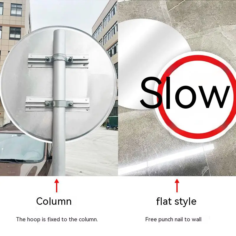 Top Quality Warning Sign Customized Reflective Stop Slow Traffic Safety Sign