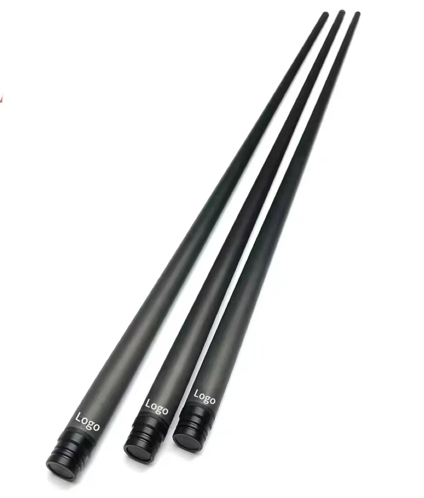 Good Straightness billiards carbon pool cues radial joint 12.5mm 13mm pro taper full carbon fiber cue