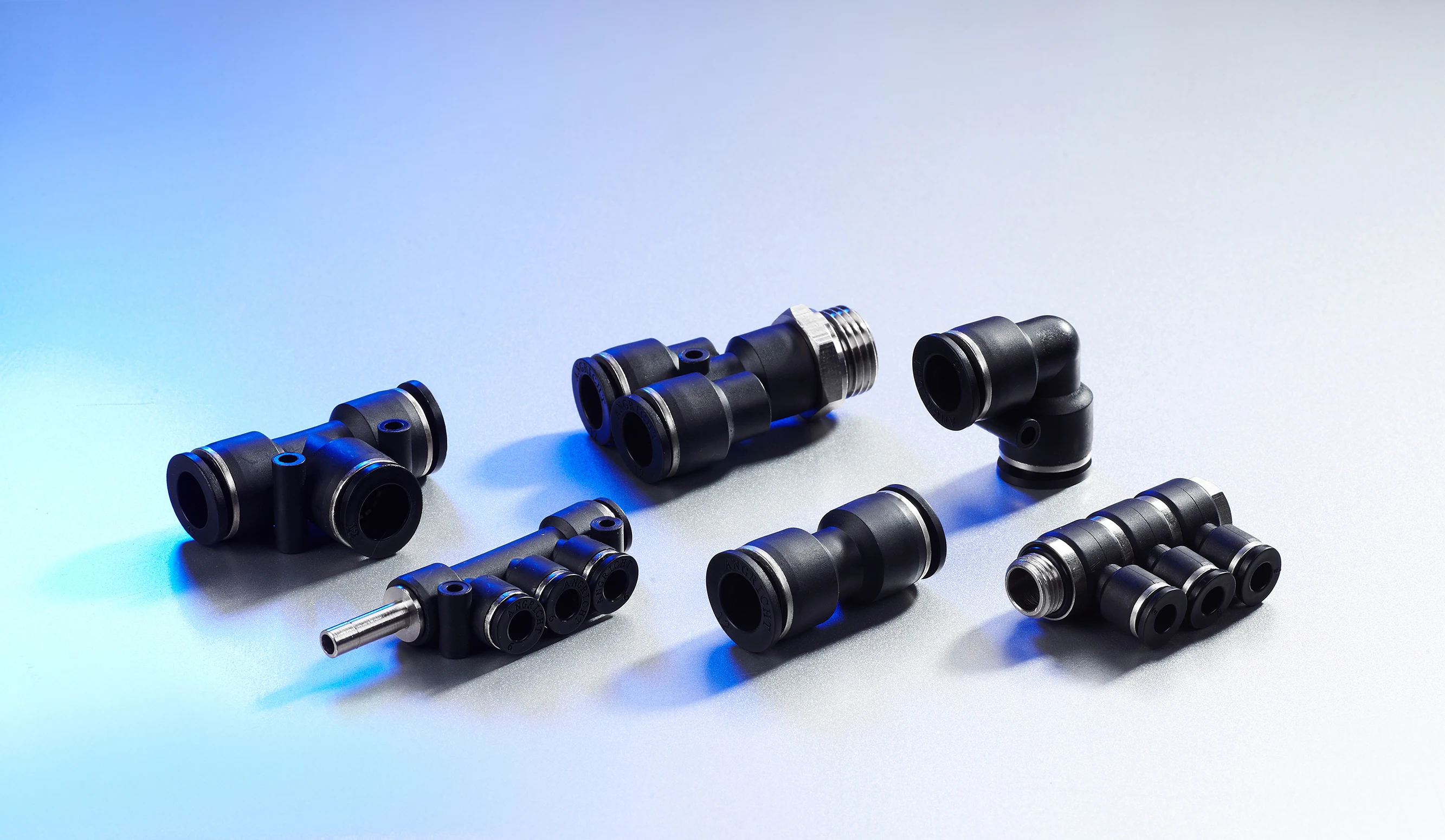 Latest Releases Various Fitting Air Connector Plastic Hose Fittings Tubing Fitting for Connection